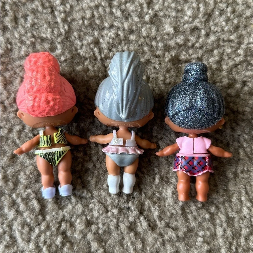 L.O.L. Surprise! Dolls Set - Pink, Purple, Orange, White